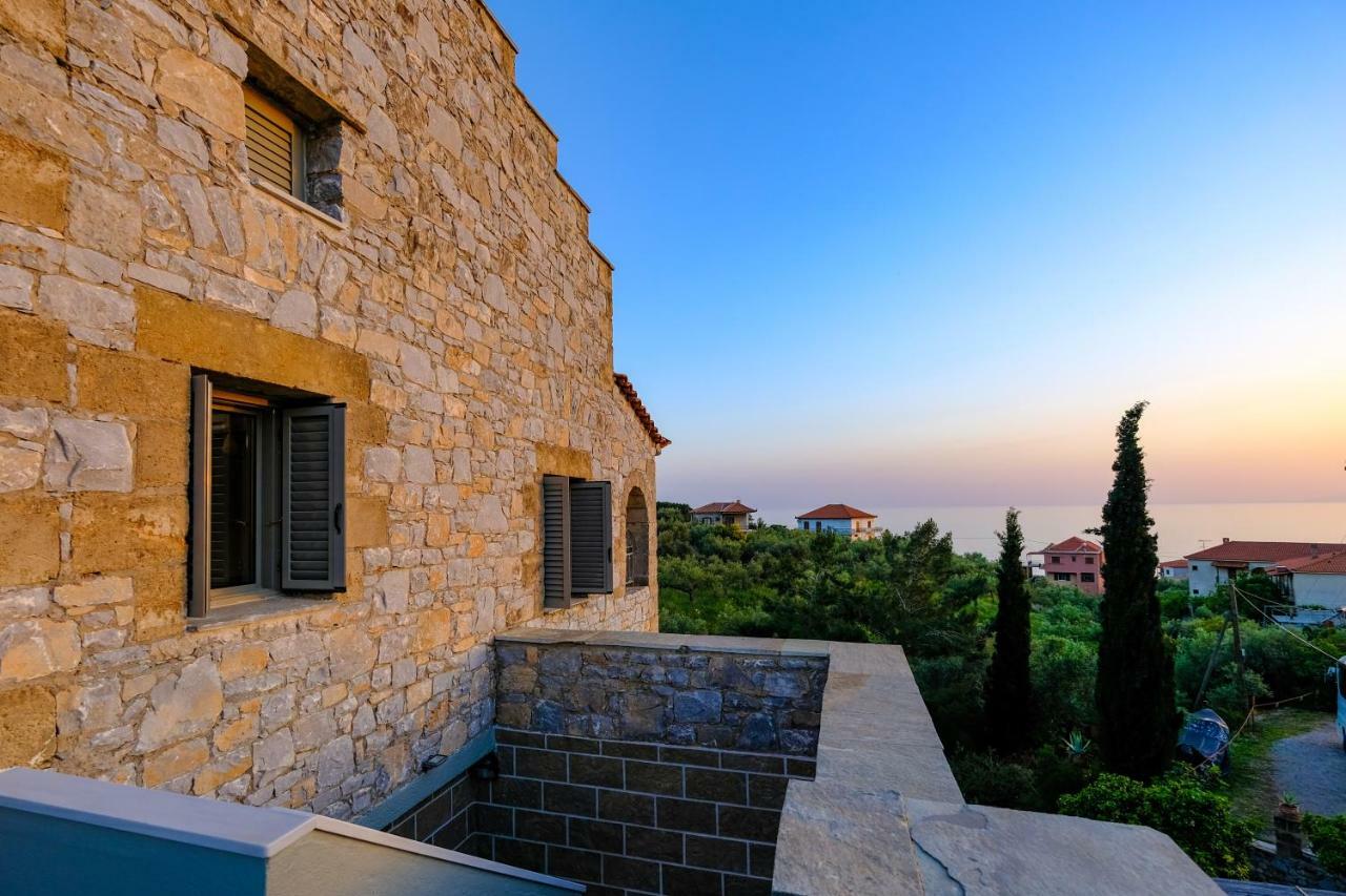 Olympia Zervea Studios With Pool - Apartment Kardamyli Exteriér fotografie